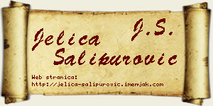 Jelica Šalipurović vizit kartica